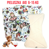 Pieluszka Wielorazowa z wkładem Kieszonka Mikropolar ŁOWICKI   NappiMe