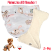 Pieluszka Wielorazowa z wkładem, Newborn Kieszonka Coolmax KRÓLICZKI