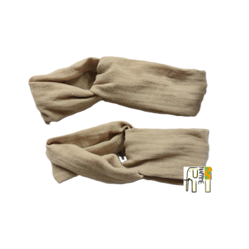 Opaska muślinowa przeplatana CAMEL mini